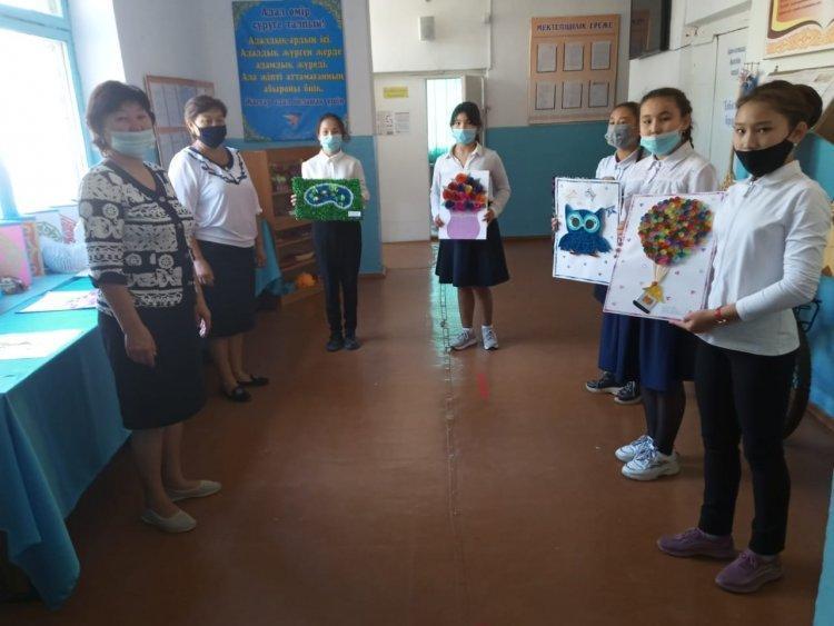 №2 Аспара жалпы білім беретін мектебінде 14-24 қыркүйек аралығында көркем -эстетикалық бірлестігінің оң күндігі өтілуде!!!