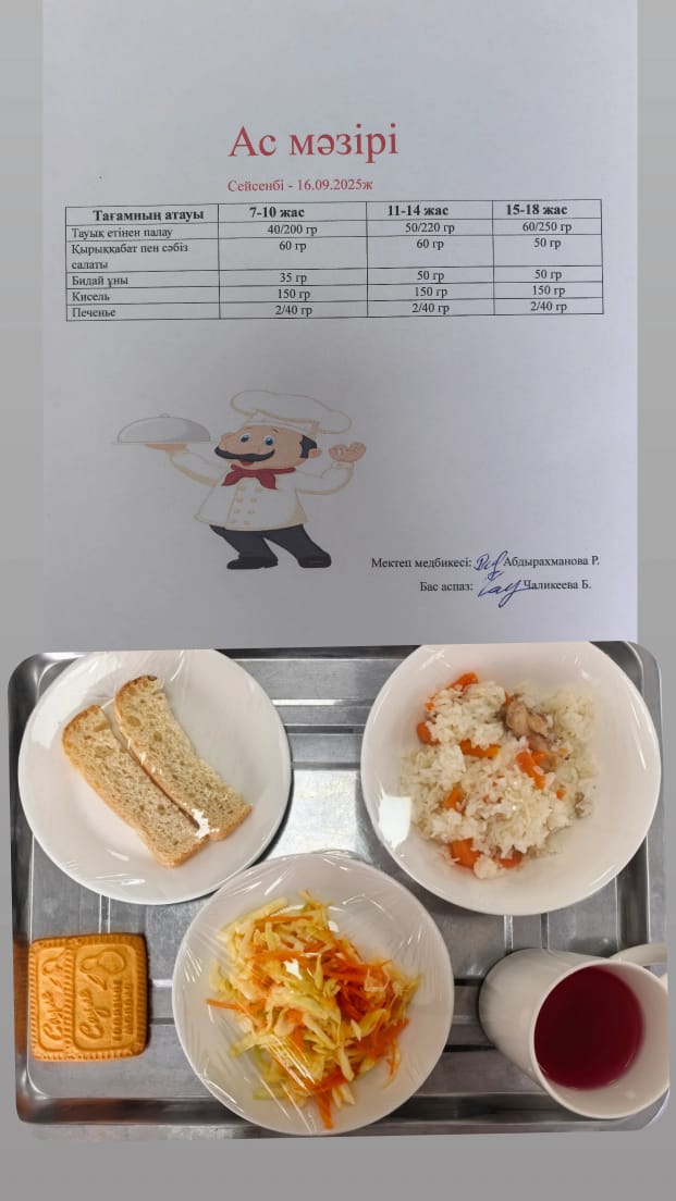 Ас мәзірі